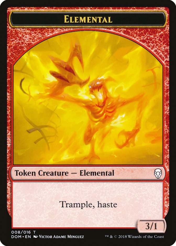 Elemental Token [Dominaria Tokens] | Gear Gaming Bentonville