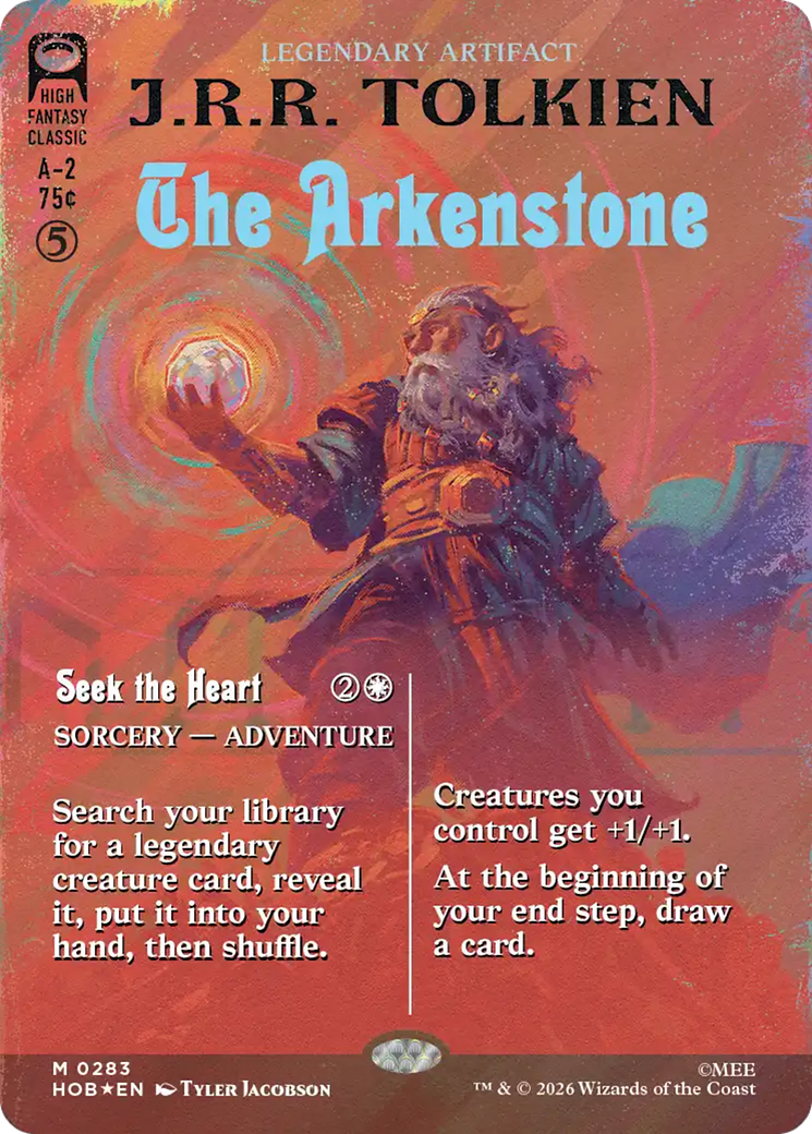 The Arkenstone (Borderless) (Surge Foil) [The Hobbit] | Gear Gaming Bentonville