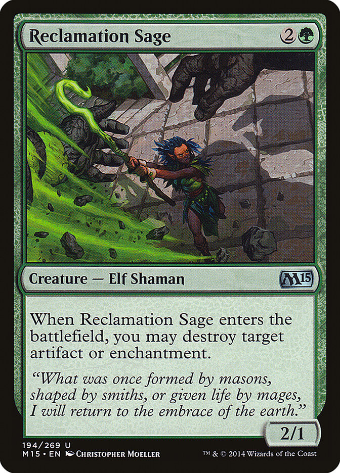 Reclamation Sage [Magic 2015] | Gear Gaming Bentonville