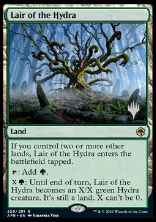 Lair of the Hydra (Promo Pack) [Dungeons & Dragons: Adventures in the Forgotten Realms Promos] | Gear Gaming Bentonville