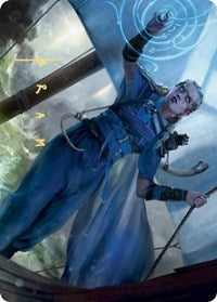 Inga Rune-Eyes Art Card (Gold-Stamped Signature) [Kaldheim Art Series] | Gear Gaming Bentonville