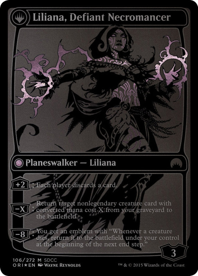 Liliana, Heretical Healer // Liliana, Defiant Necromancer [San Diego Comic-Con 2015] | Gear Gaming Bentonville