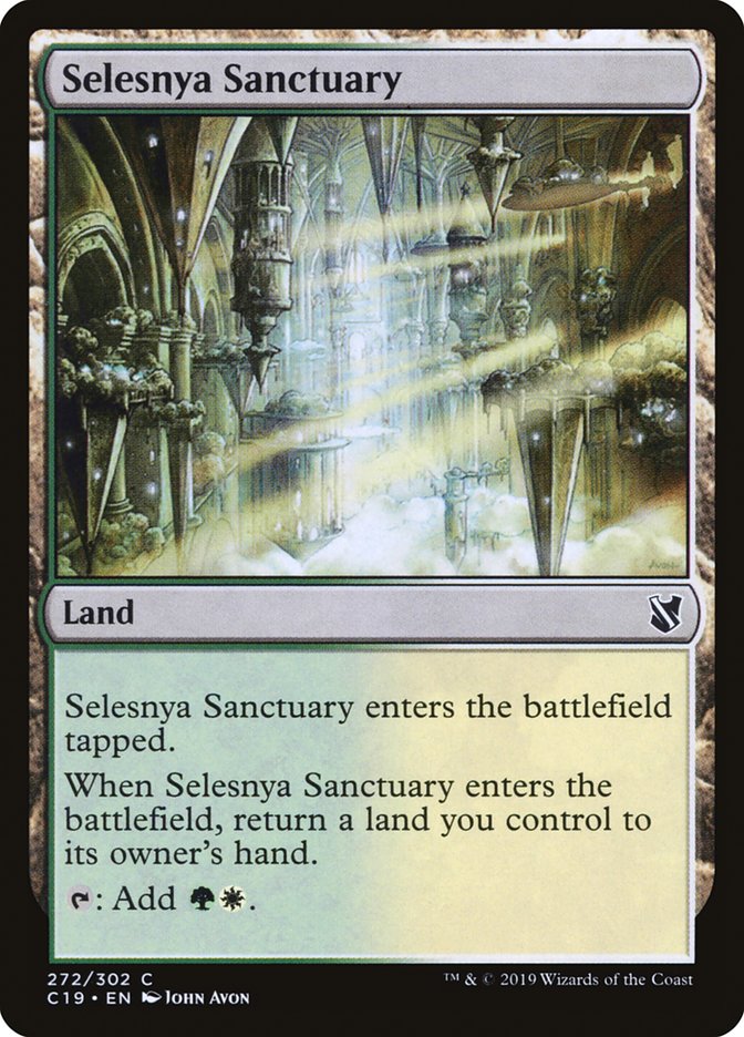 Selesnya Sanctuary [Commander 2019] | Gear Gaming Bentonville