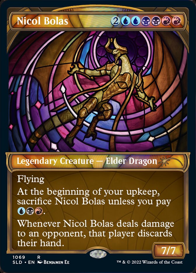 Nicol Bolas (Showcase Textured) [Secret Lair Drop Series] | Gear Gaming Bentonville