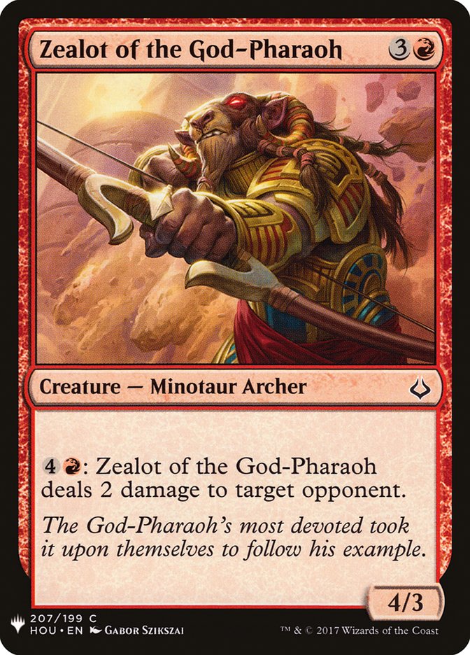 Zealot of the God-Pharaoh [Mystery Booster] | Gear Gaming Bentonville