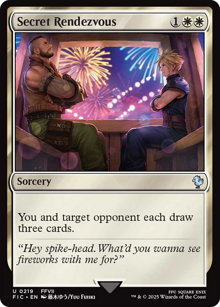 Secret Rendezvous (0219) [FINAL FANTASY Commander] | Gear Gaming Bentonville