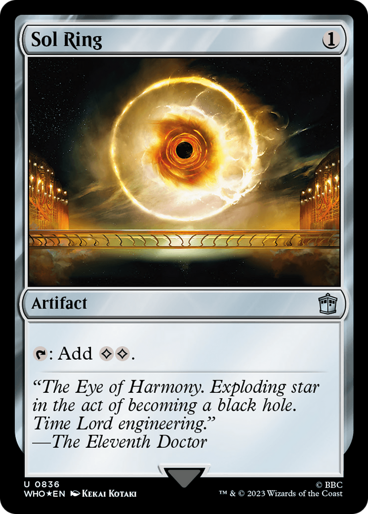 Sol Ring (Surge Foil) [Doctor Who] | Gear Gaming Bentonville