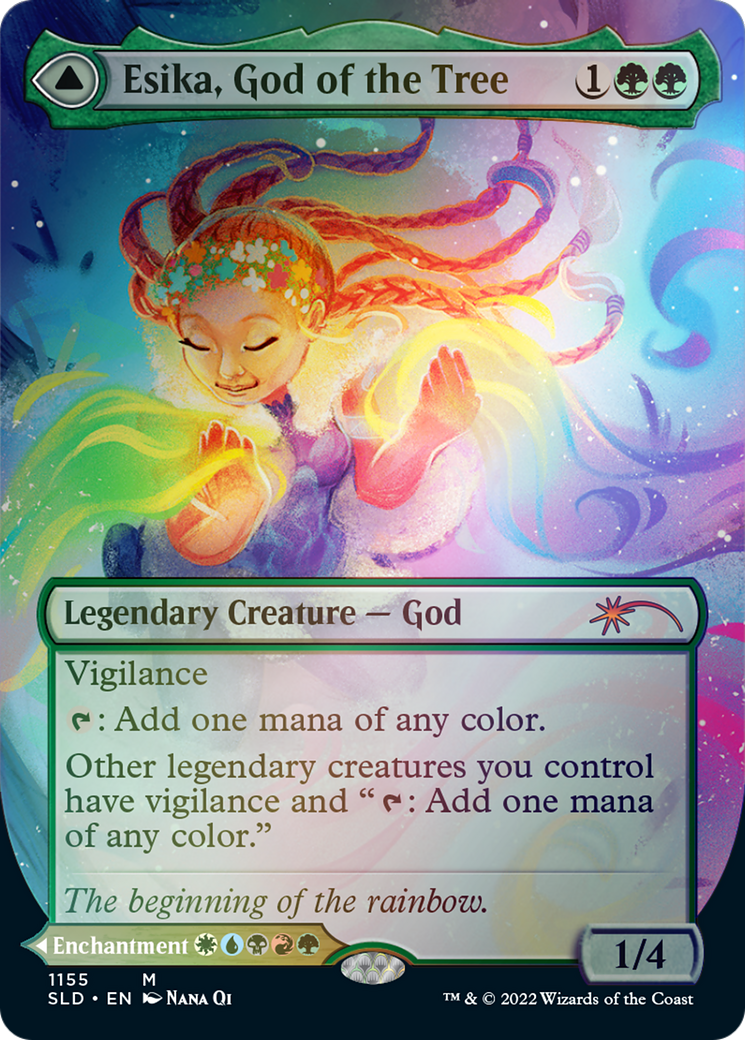 Esika, God of the Tree // The Prismatic Bridge (Borderless) [Secret Lair: From Cute to Brute] | Gear Gaming Bentonville