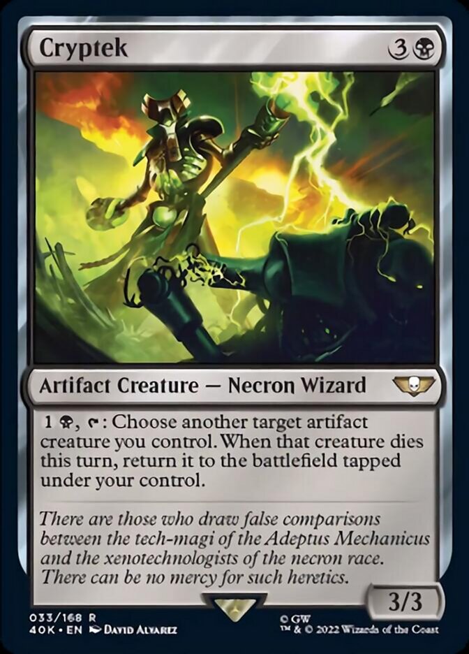 Cryptek (Surge Foil) [Warhammer 40,000] | Gear Gaming Bentonville