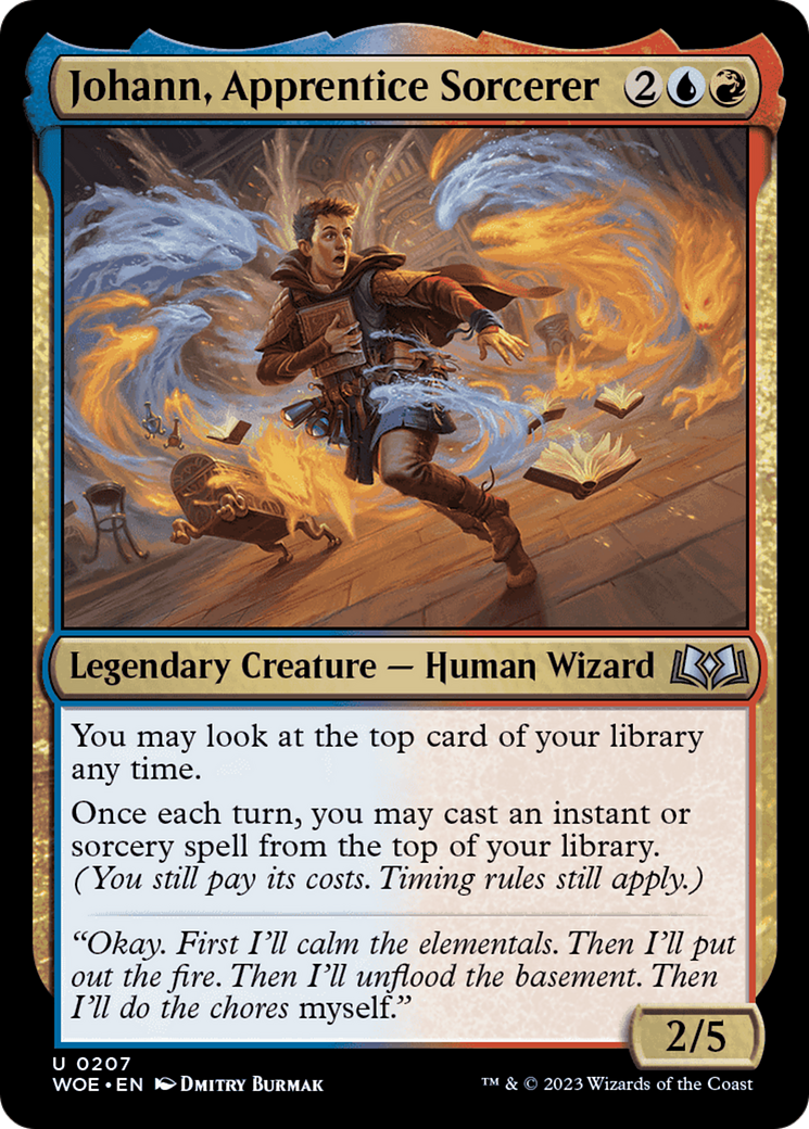 Johann, Apprentice Sorcerer [Wilds of Eldraine] | Gear Gaming Bentonville