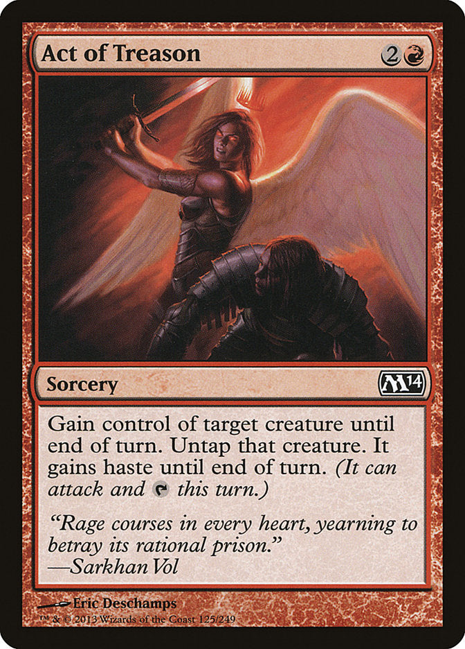 Act of Treason [Magic 2014] | Gear Gaming Bentonville