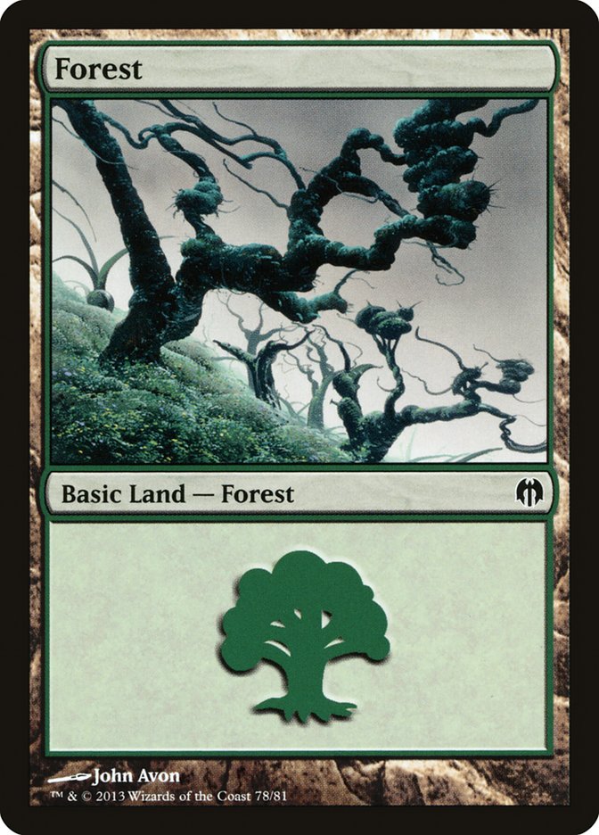 Forest (78) [Duel Decks: Heroes vs. Monsters] | Gear Gaming Bentonville