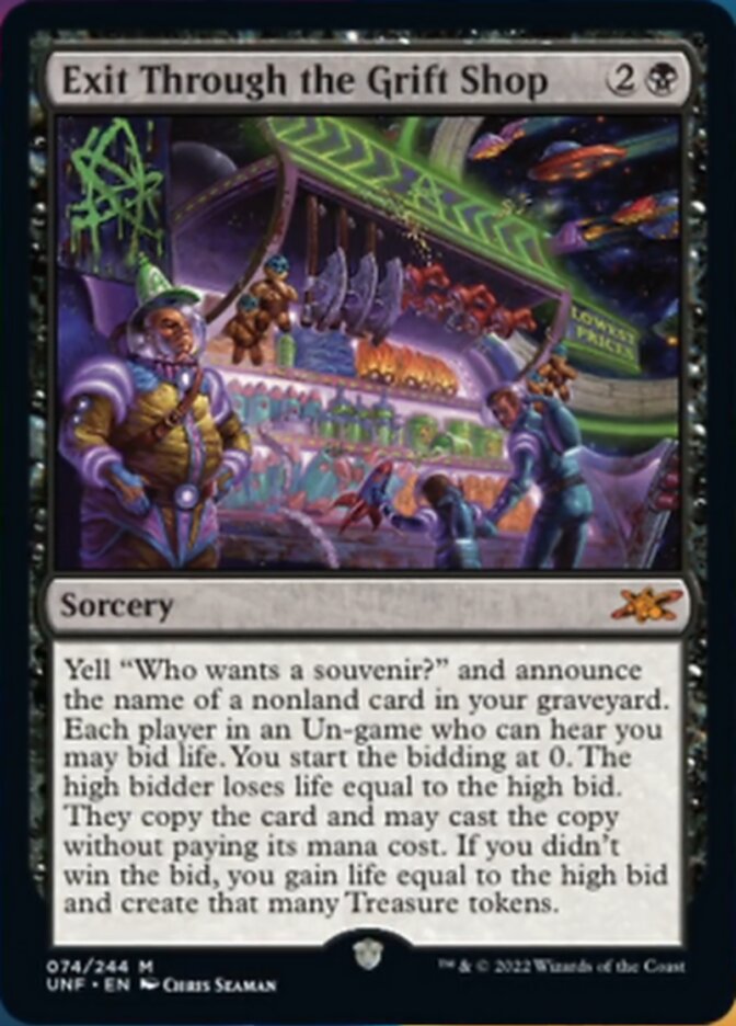 Exit Through the Grift Shop [Unfinity] | Gear Gaming Bentonville