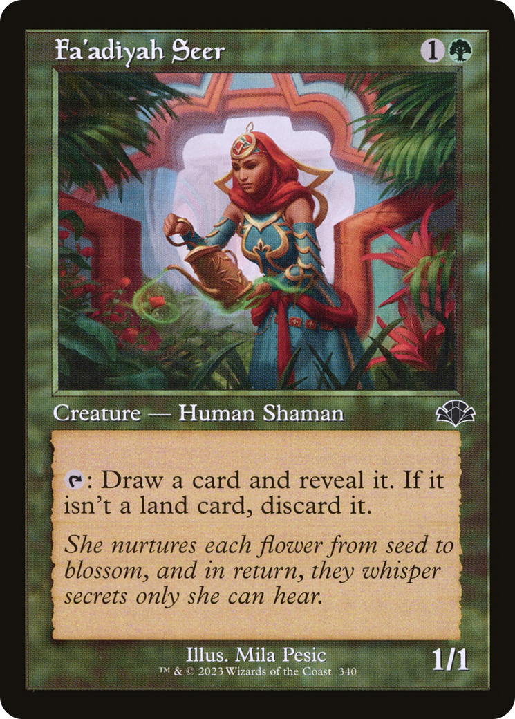 Fa'adiyah Seer (Retro) [Dominaria Remastered] | Gear Gaming Bentonville