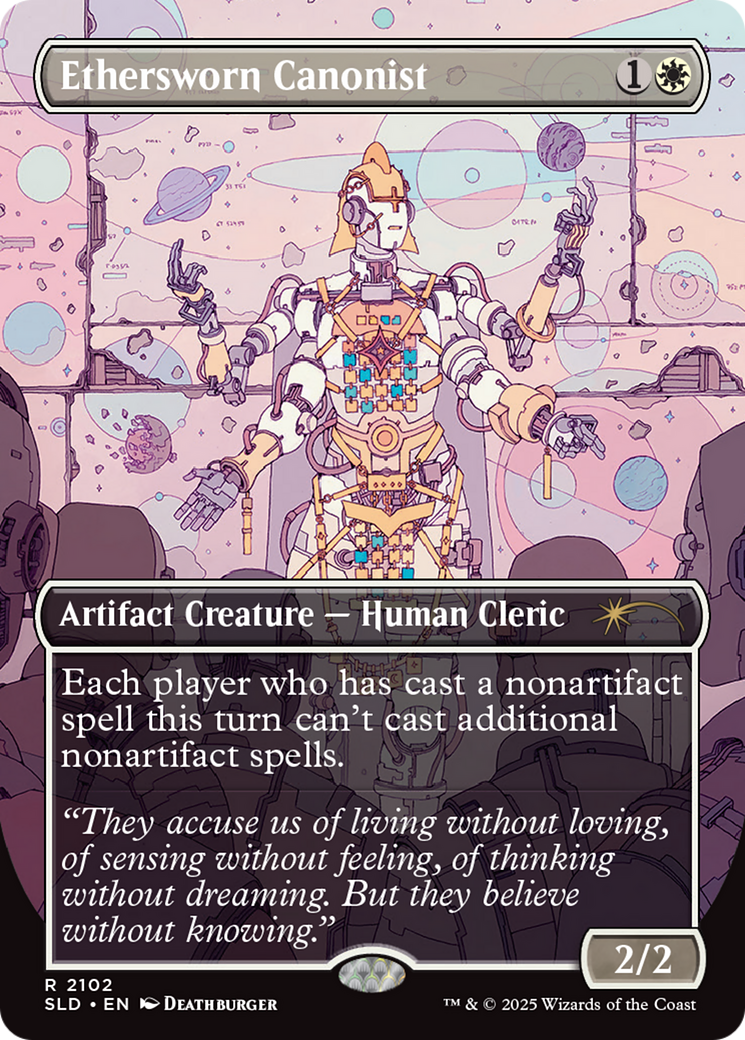 Ethersworn Canonist (Galaxy Foil) [Secret Lair Drop Series] | Gear Gaming Bentonville