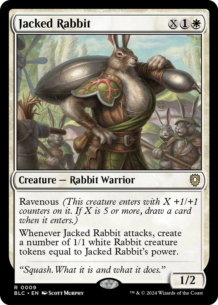 Jacked Rabbit [Bloomburrow Commander] | Gear Gaming Bentonville