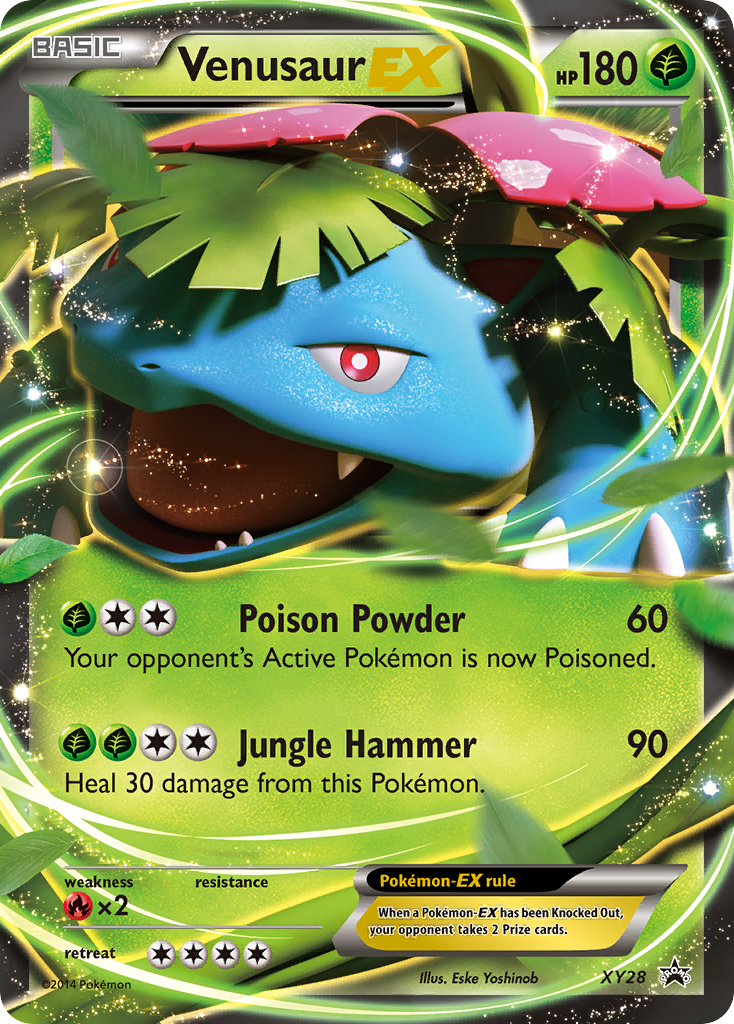 Venusaur EX (XY28) [XY: Black Star Promos] | Gear Gaming Bentonville