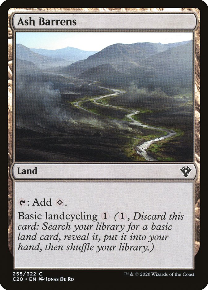 Ash Barrens [Commander 2020] | Gear Gaming Bentonville