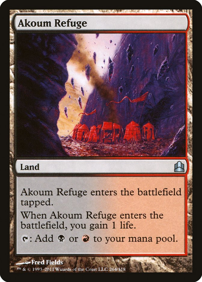 Akoum Refuge [Commander 2011] | Gear Gaming Bentonville