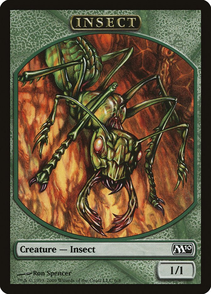 Insect Token [Magic 2010 Tokens] | Gear Gaming Bentonville