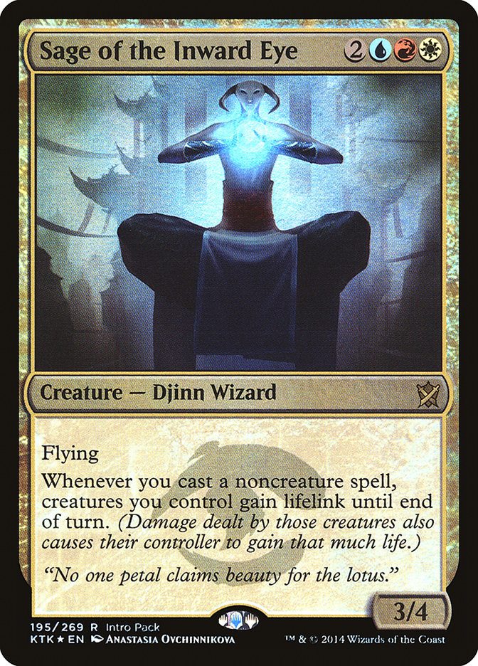 Sage of the Inward Eye (Intro Pack) [Khans of Tarkir Promos] | Gear Gaming Bentonville