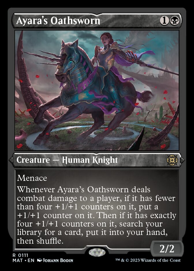 Ayara's Oathsworn (Foil Etched) [March of the Machine: The Aftermath] | Gear Gaming Bentonville