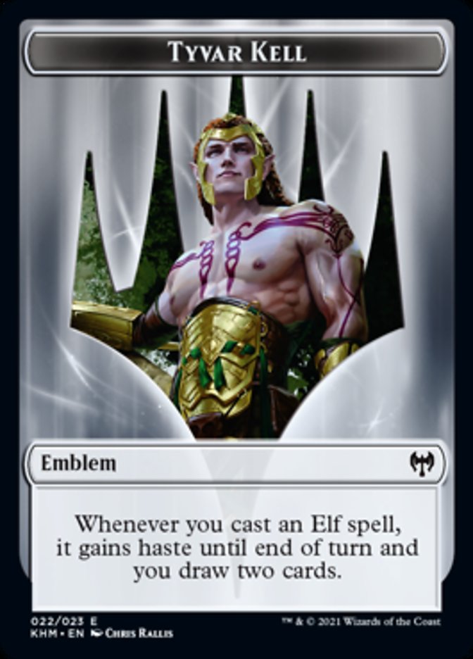 Tyvar Kell Emblem [Kaldheim Tokens] | Gear Gaming Bentonville