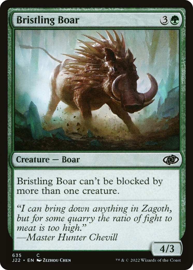 Bristling Boar [Jumpstart 2022] | Gear Gaming Bentonville
