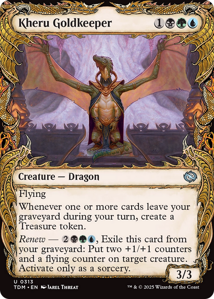 Kheru Goldkeeper (Showcase) [Tarkir: Dragonstorm] | Gear Gaming Bentonville