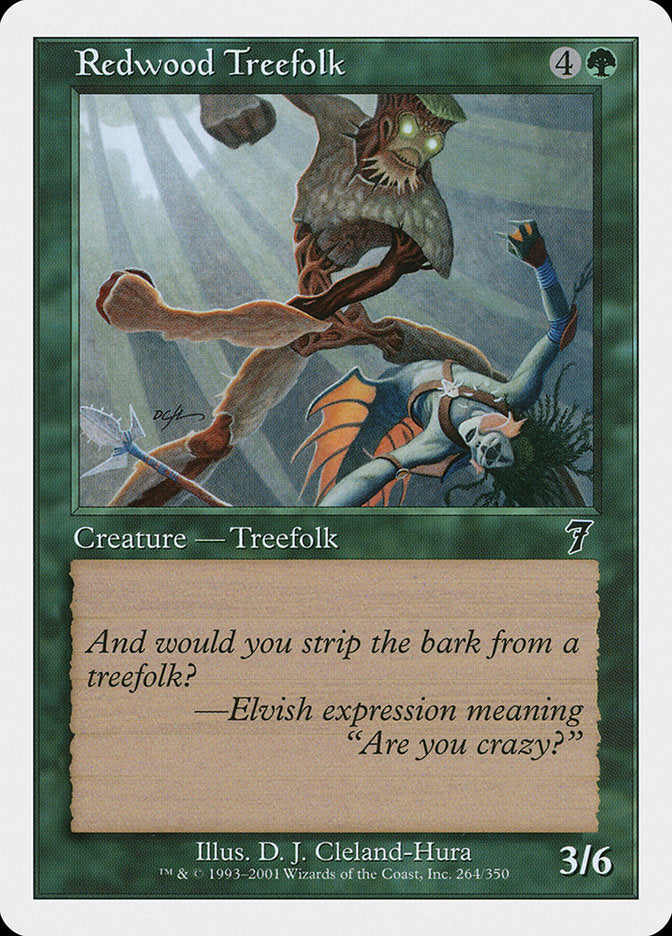 Redwood Treefolk [Seventh Edition] | Gear Gaming Bentonville