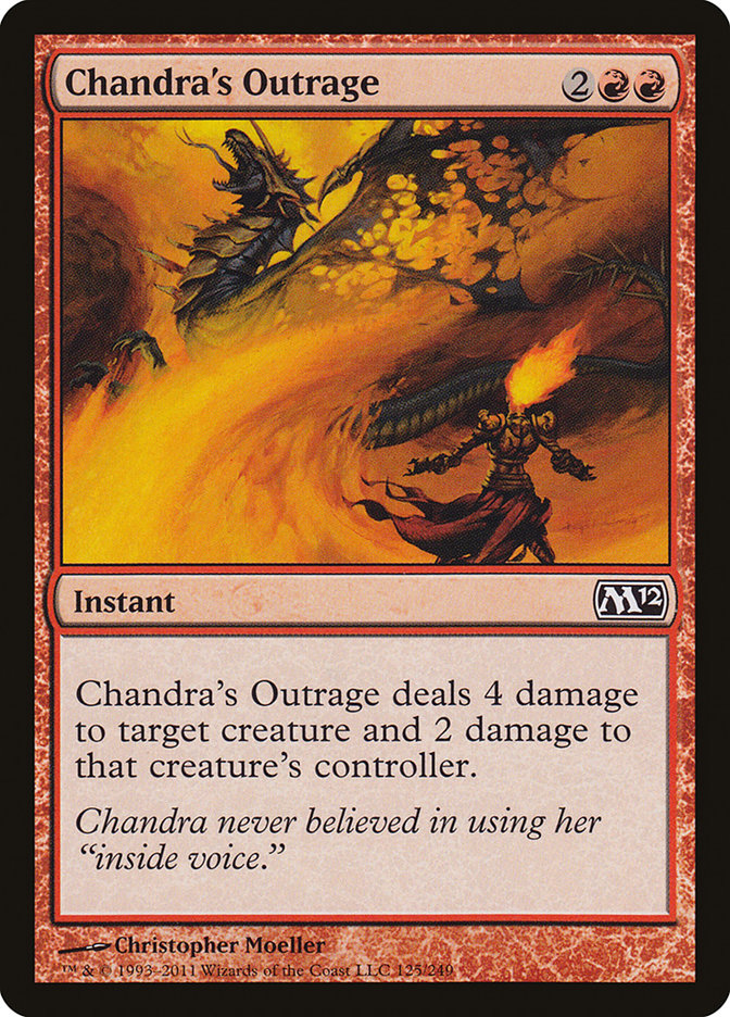Chandra's Outrage [Magic 2012] | Gear Gaming Bentonville