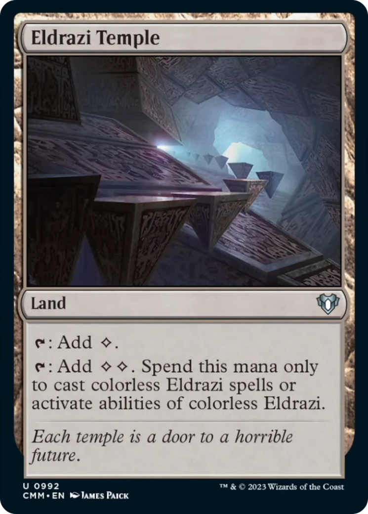 Eldrazi Temple [Commander Masters] | Gear Gaming Bentonville