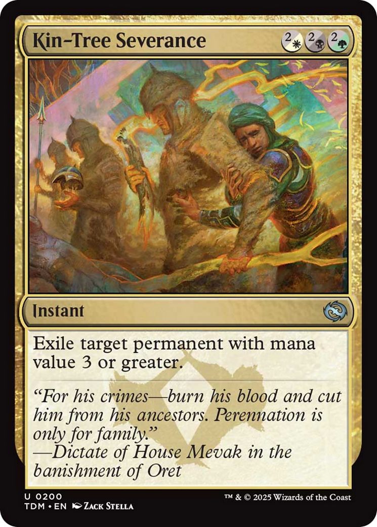 Kin-Tree Severance [Tarkir: Dragonstorm] | Gear Gaming Bentonville