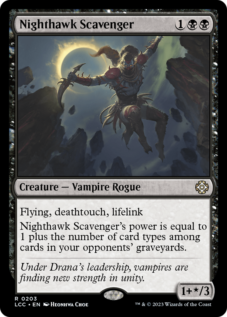 Nighthawk Scavenger [The Lost Caverns of Ixalan Commander] | Gear Gaming Bentonville