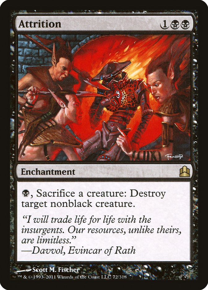Attrition [Commander 2011] | Gear Gaming Bentonville