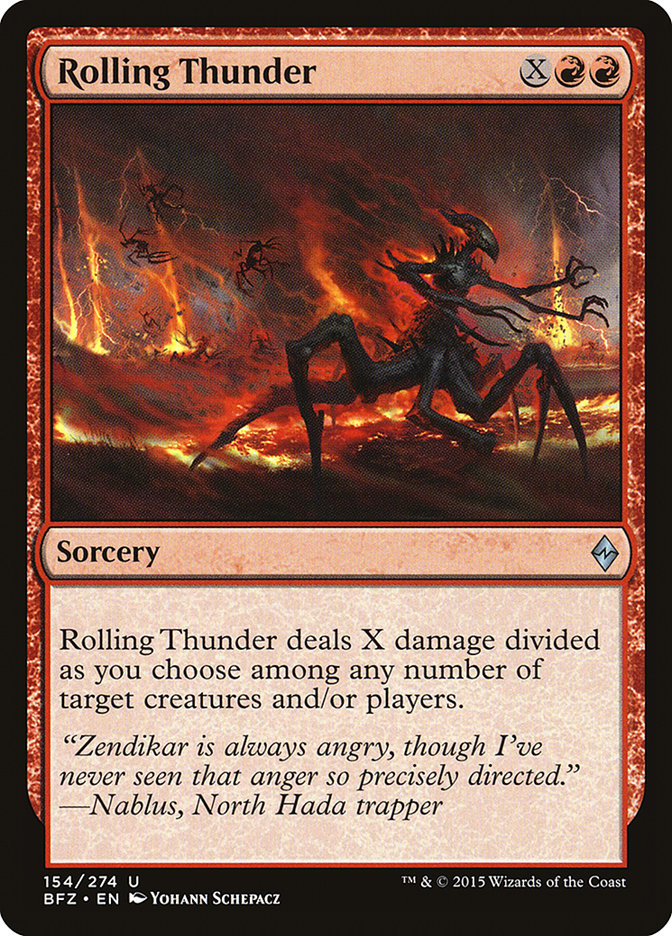 Rolling Thunder [Battle for Zendikar] | Gear Gaming Bentonville