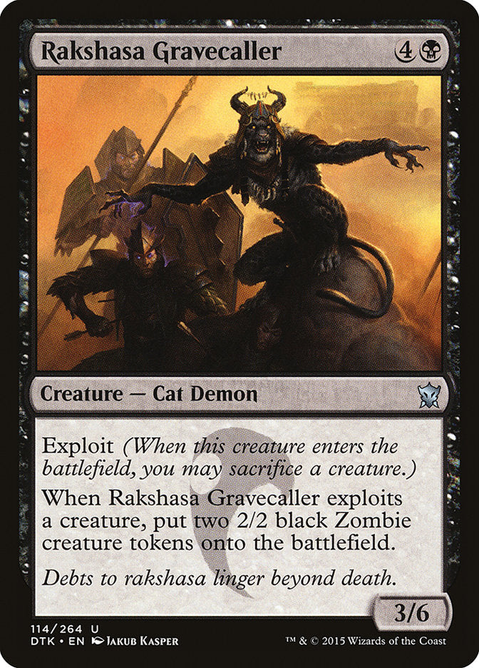 Rakshasa Gravecaller [Dragons of Tarkir] | Gear Gaming Bentonville