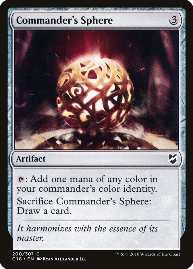 Commander's Sphere [Commander 2018] | Gear Gaming Bentonville