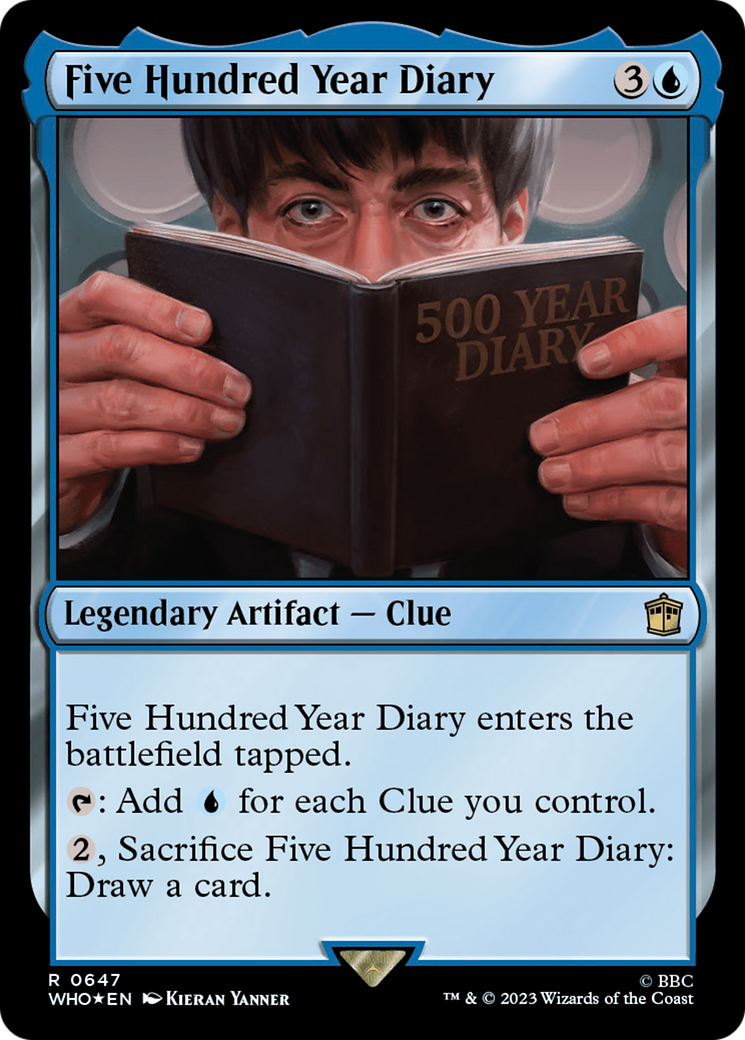 Five Hundred Year Diary (Surge Foil) [Doctor Who] | Gear Gaming Bentonville