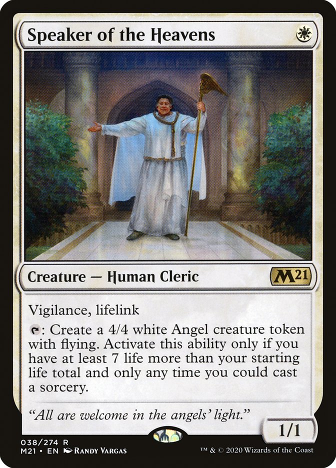 Speaker of the Heavens [Core Set 2021] | Gear Gaming Bentonville