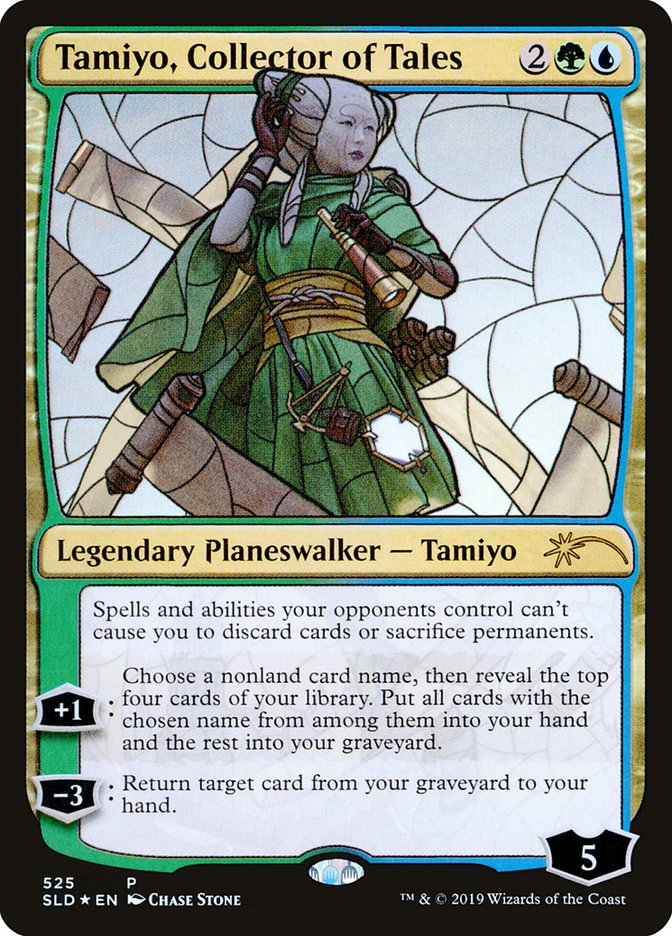 Tamiyo, Collector of Tales (Stained Glass) [Secret Lair Drop Promos] | Gear Gaming Bentonville