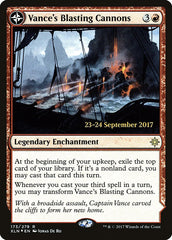 Vance's Blasting Cannons // Spitfire Bastion [Ixalan Prerelease Promos] | Gear Gaming Bentonville