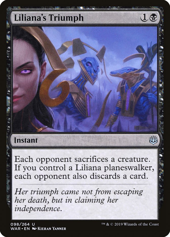 Liliana's Triumph [War of the Spark] | Gear Gaming Bentonville