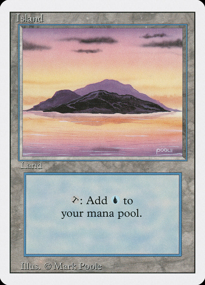 Island (Sunset / Signature on Right) [Revised Edition] | Gear Gaming Bentonville