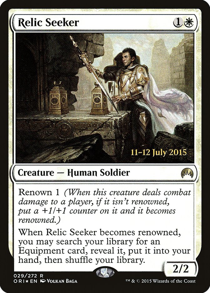 Relic Seeker [Magic Origins Prerelease Promos] | Gear Gaming Bentonville