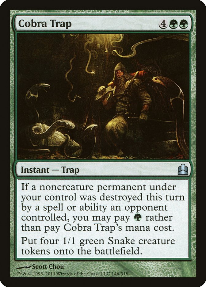 Cobra Trap [Commander 2011] | Gear Gaming Bentonville
