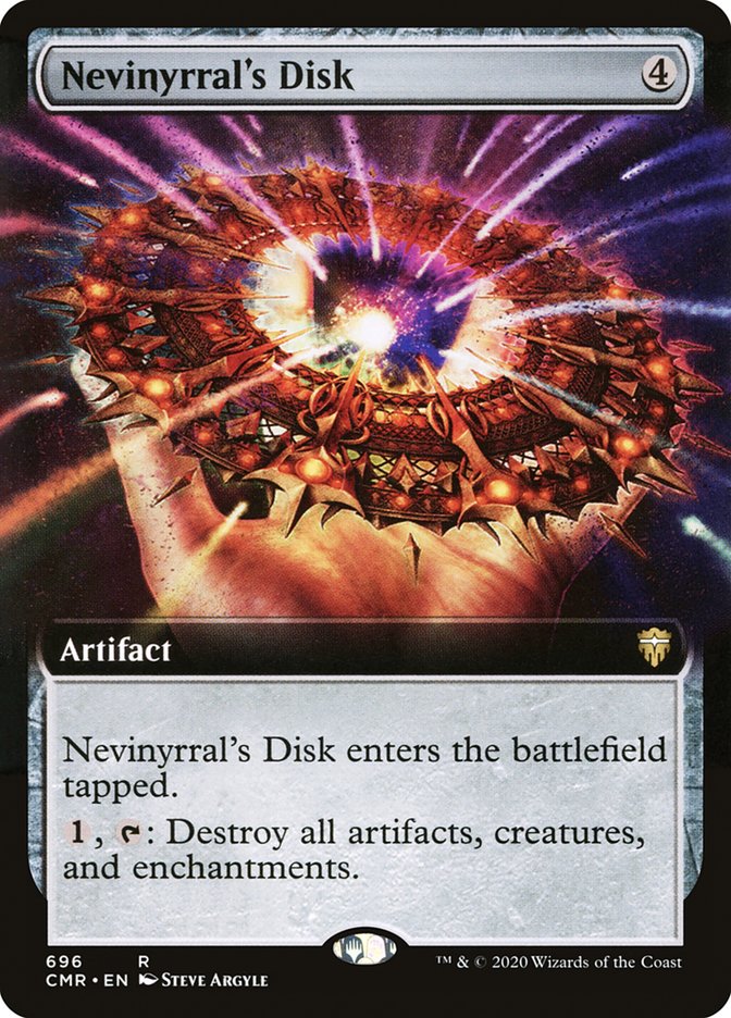 Nevinyrral's Disk (Extended Art) [Commander Legends] | Gear Gaming Bentonville