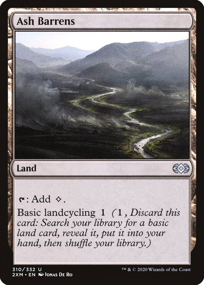 Ash Barrens [Double Masters] | Gear Gaming Bentonville