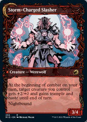 Reckless Stormseeker // Storm-Charged Slasher (Showcase Equinox) [Innistrad: Midnight Hunt] | Gear Gaming Bentonville