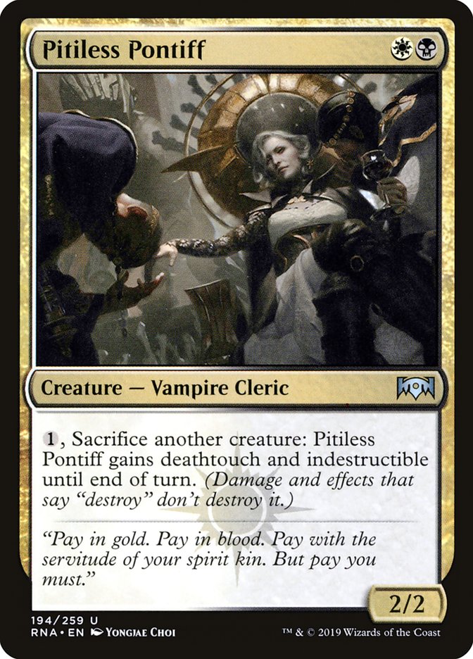 Pitiless Pontiff [Ravnica Allegiance] | Gear Gaming Bentonville